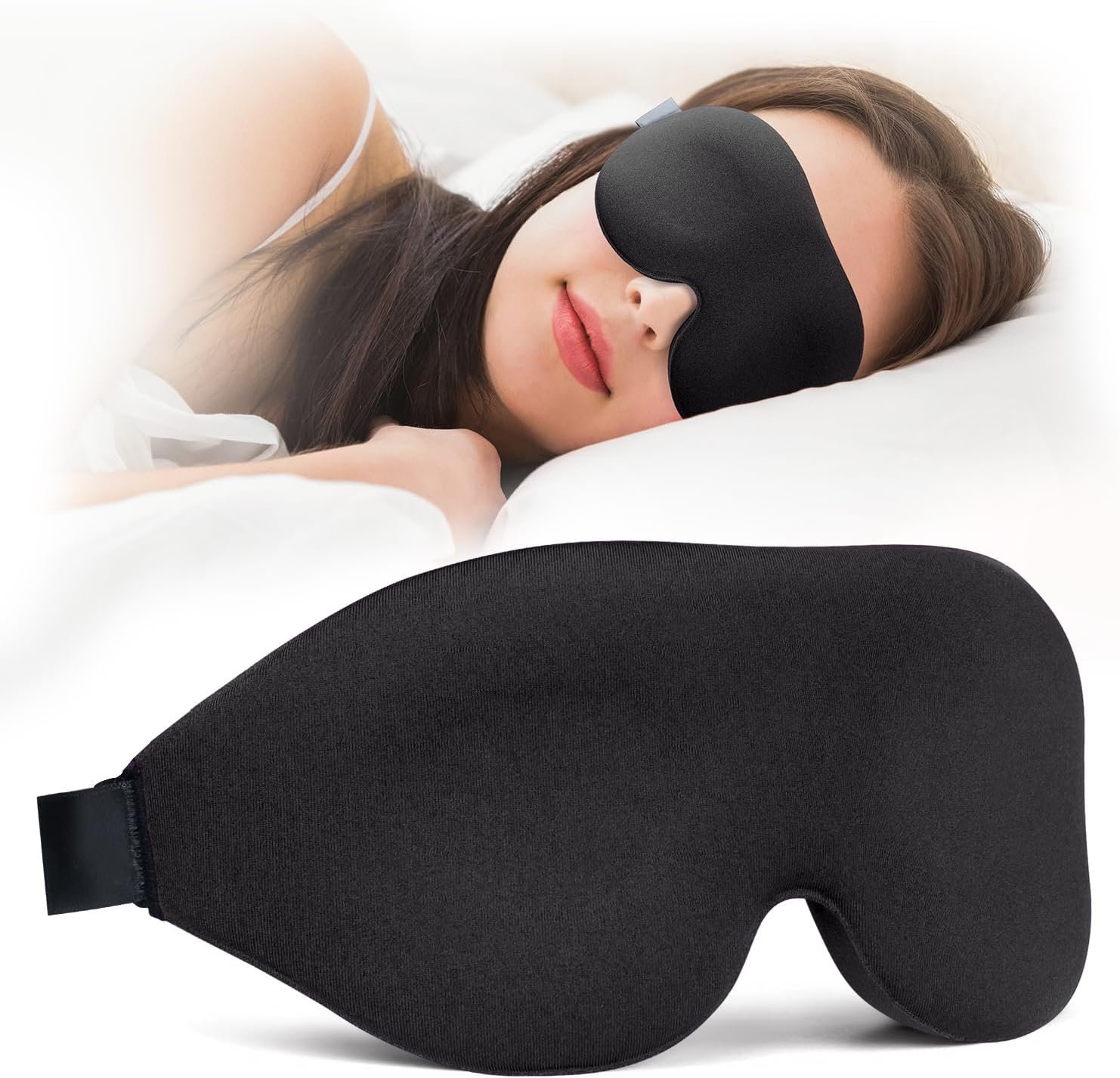 Sleep Mask 100% Blackout 3D