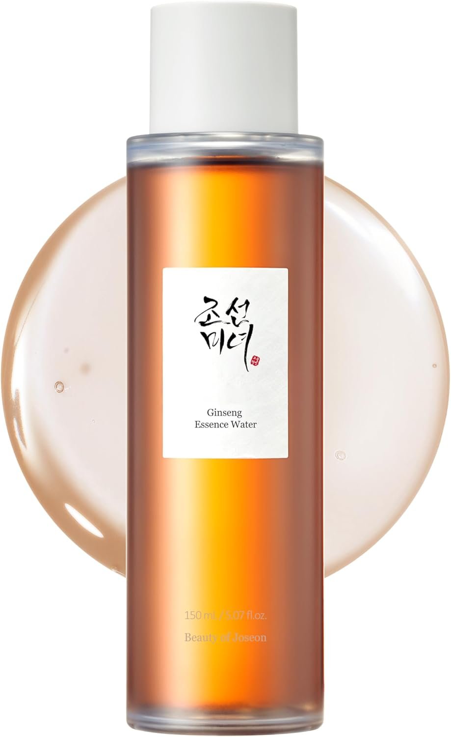 Ginseng Essence Water Hydrating Face Toner for Dry, Dull Skin. Korean Moisturizing Skin Care for Men and Women 150ml, 5 fl.oz